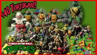 Compré una colección de las TORTUGAS NINJA ⚔️🐢 +40 piezas!