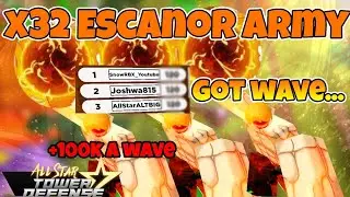(SnowRbx) x32 Escanor Army Got Us Lb... | All Star Tower Defense