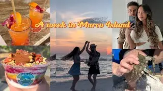 First vlog! A Week in Marco Island 🌴 | Beach Days, Sunset Dinner Cruise, Dolphins, & Salsa Dance