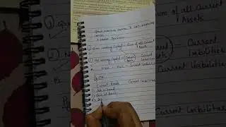 Step by step instructions on computation of GROSS WORKING CAPITAL and NET WORKING CAPITAL, Class 12