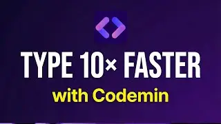 This App Makes Developers Type 10× Faster (Codemin)
