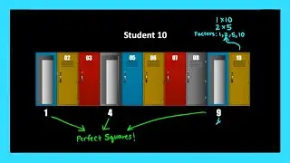 The 1000 Lockers Problem:  Mind-Boggling Math Problems Ep. 2