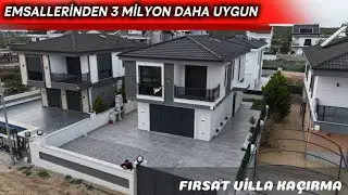 300 METRE KARE ARSA İÇİNDE 4+1 BÖLGENİN EN UYGUN VİLLASI KAÇIRMA‼️