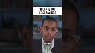 Solar is for cost saving