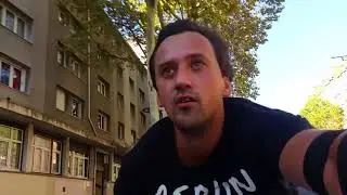 Downhill skating along the Paris city line 11th sept  2018