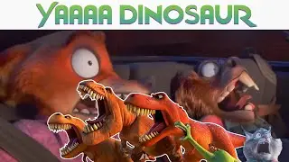 Zootopia 2 but screams got replaced with Yaaaa Dinosaur memes