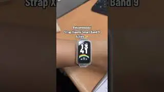 Rekomendasi strap xiaomi smartband 9 active #shortvideo #strap #xiaomi #smartband