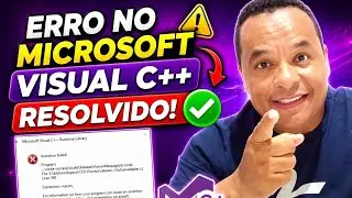 Microsoft Visual C++ Runtime Library error in Windows ✅Resolved