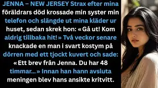 Min syster skrek: “Ut! Kom aldrig tillbaka hit igen!” Två veckor senare kom en man i svart…