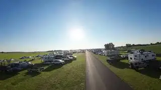 IRCHA Jamboree 2024 Saturday Morning Flight Line Aerial View