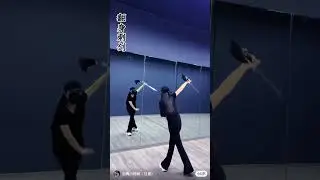 Sword movements #swordsmanship #swordart#sworddance
