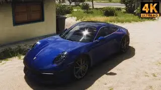 Porsche 911 carrera s - Forza Horizon 5 | 4k PS5 Maximum Settings | Thrustmaster t300 Steering wheel