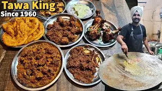 Tawa King | Happy Pindi Wale Ka TAWA MUTTON TIKKA & MAGHAZ With Masala Kulcha, Tawa Masala Kebab Etc