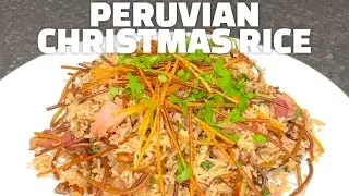 Peruvian Christmas Rice (Arroz &Aacute;rabe)