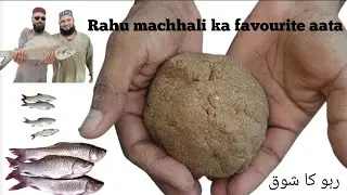 Rahu machhali ka favourite aata banane ka tarika