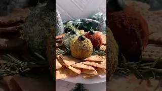 The Ultimate Christmas Appetizer: Ornament Cheese Balls 🎄