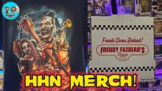 HHN Merch! Halloween Horror Nights 2025 | Terrifier Merch | FNAF | Five Nights At Freddy's Merch 