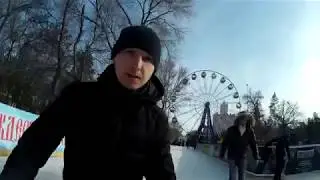 Ледовый каток &laquo;Южный Полюс&raquo; в Комсомольском саду