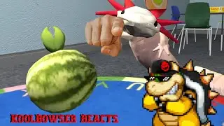Реакция KoolBowser на SMG4: Дыня и Аксолотль