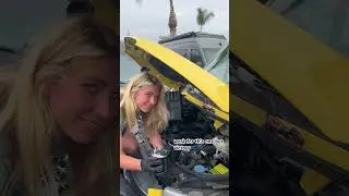 DIY Sprinter Maintenance! 😅#vanlife #automotive #mechanic