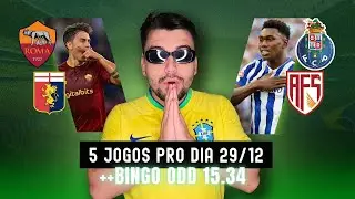PALPITES E APOSTAS DE FUTEBOL PARA HOJE 29 12 2025 + BILHETE PRONTO (SEGUNDA-FEIRA)