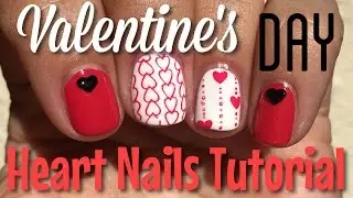 Valentine's Day 2016 Heart Nails | Nail Polish Pursuit