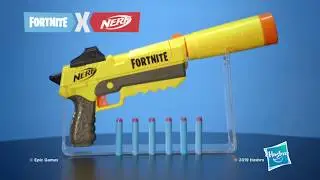 Обзор БЛАСТЕР NERF FORTNITE SP-L (E6717) от tama-tama