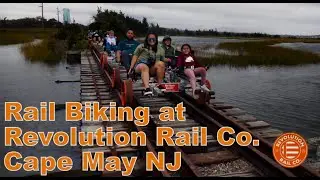 Rail Biking in Cape May NJ Via Revolution Rail Co.