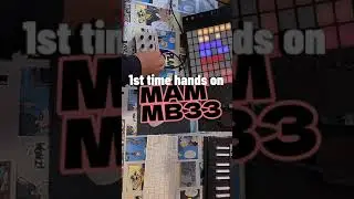 Hands on MAM MB33 Retro Synth | Live Jam with Ableton | Ableton Certified Trainer | Mortimer Barten