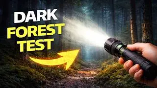 Испытываем мощь Olight в тёмном лесу! 🌲🔦 | Видеоблог