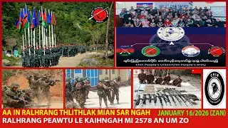 January 16 Zan - CB Sungtel Le SRA Pawlin Sakai Le Makui Ih Ralhrang Camp La Vivo Tum. AA In