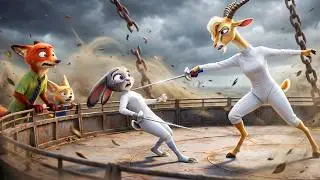 The Final Fencing Battle… Can Judy Win the $500,000 Prize? | Zootopia 2