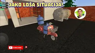 SKUTEROM PREVOZIM BALONE SA VODOM, NE IDE BA&Scaron; PO PLANU - PickUp Simulator