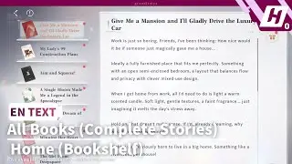 【EN】All Bookshelf Books (Complete Stories) Home Interaction | Love and Deepspace