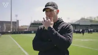 Vandy Football - Clark Lea Interview (Spring Practice)