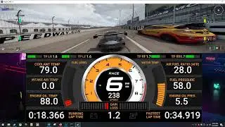 Motec c1812 RealDash Custom Theme updates Current Lap Time, add Tyre Pressure Value