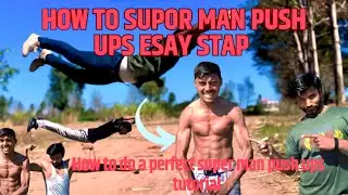 How to super man push ups #youtubevideos #motivation