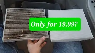 How to Replace Cabin Air filter in Toyota Corolla? #diy #toyota #corolla #airfilter #cabinairfilter