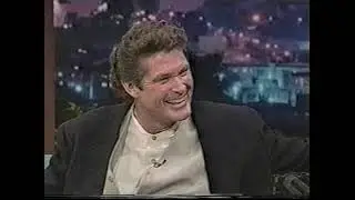 David Hasselhoff of Knight Rider and Baywatch on Jay Leno 1995