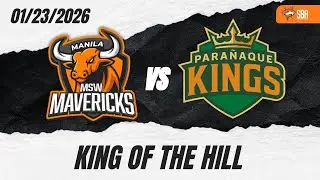 LIVE: MSW MAVERICKS vs. PARAÑAQUE KINGS | SBA SEASON 2 | January 23, 2026