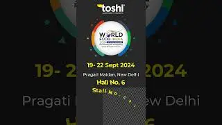 Exhibiting High Speed Doors at World Food India, 2024 New Delhi, India #worldFoodIndia #automation
