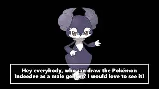 Who Can Draw Indeedee (Male)? Pokemon Request #request