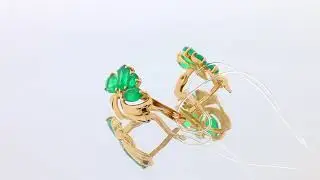 Золотые серьги арт. 724763