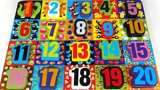 Learn Numbers, Animals & Counting Preschool Toddler Toy Learning Video, Kids Learning Video