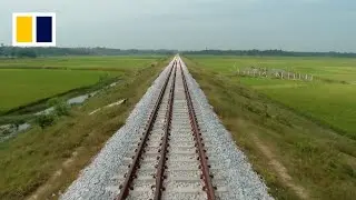 Chinese-built railway in Bangladesh links port city to tourist hub