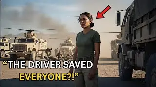 She Was Just the Driver — Until Her Route Evacuated an Entire Battalion