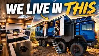 Inside Our 8x8 Home Built to Travel The World - Full Tour
