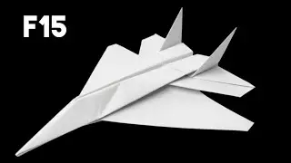 How to make paper airplane | Paper rocket | F15 paper plane🤯