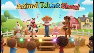 Old MacDonald&rsquo;s Animal Talent Show 🐮🎤 | Fun Farm Nursery Rhymes for Kids