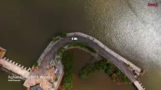 Aghanashini back water | Zenex Calender 2026 | VV Mannapur | Arial View | Karnataka |